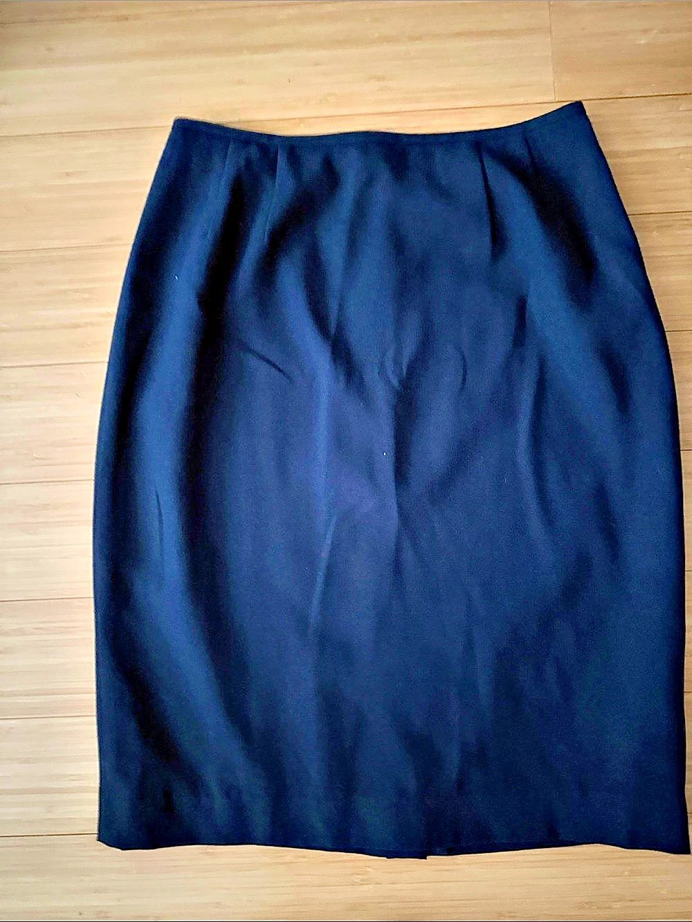 Women's Blue Pencil Skirt